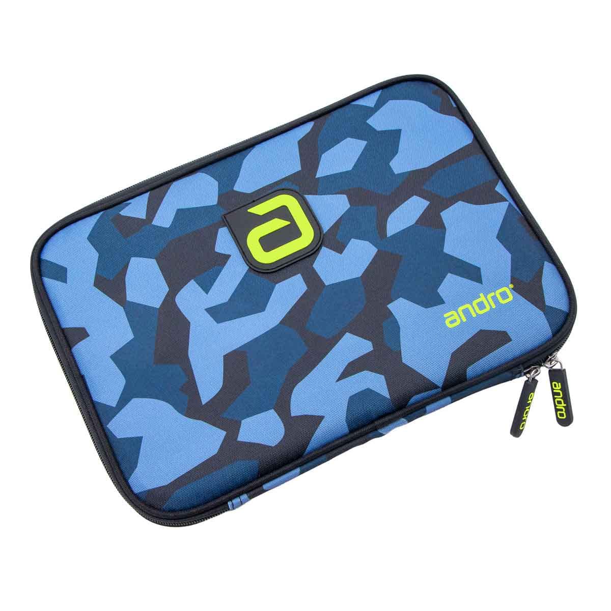 Andro Einzelhülle Fraser, blau Camouflage