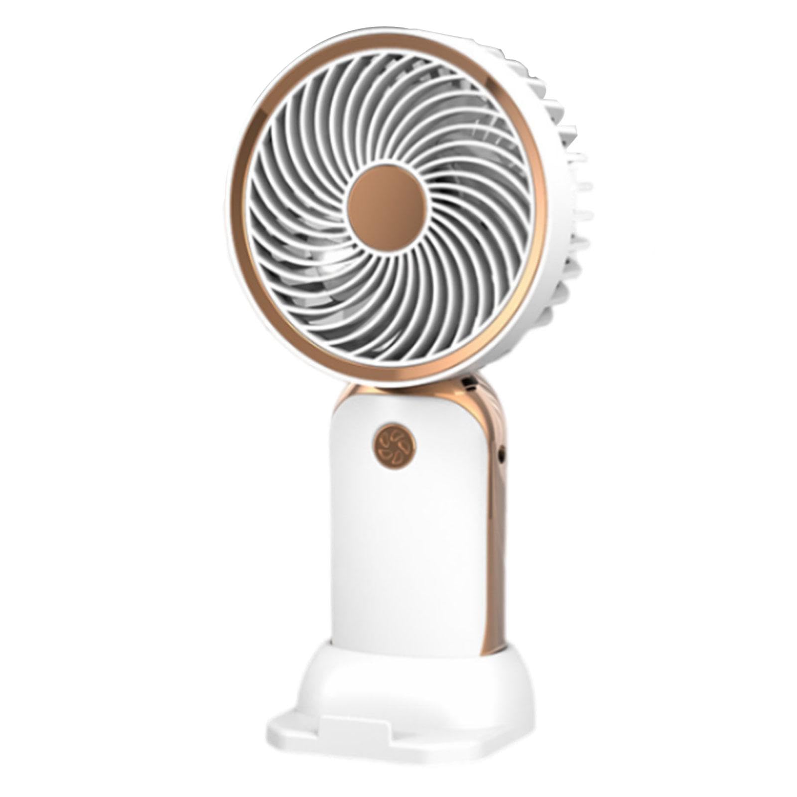 Ventilateur portable contre la chaleur au bureau avec support PP