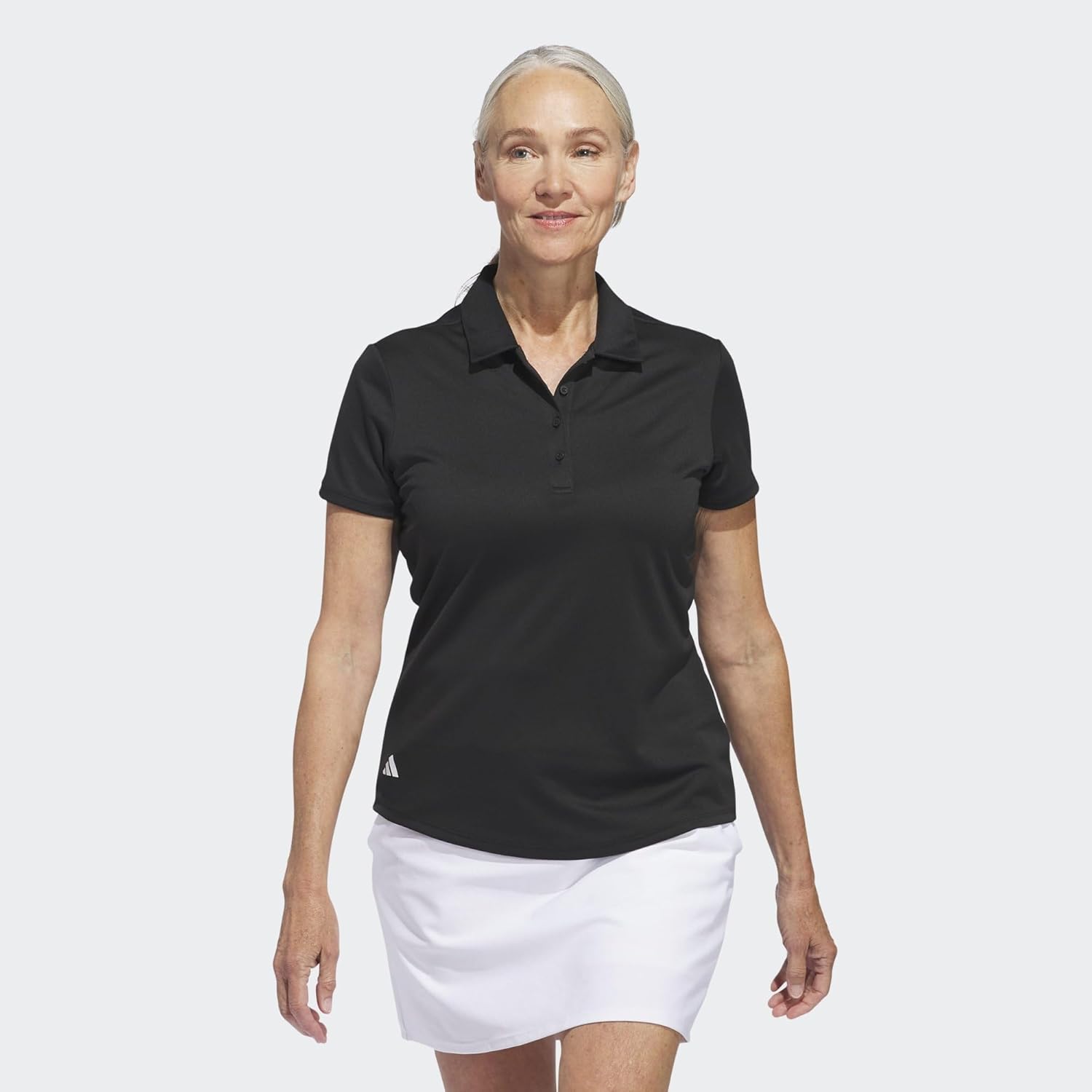 adidas Golf Performance Solid Short Sleeve Golf Polo Shirt - Image 2