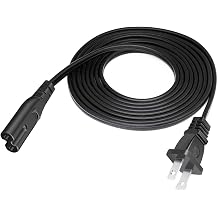 10FT Premium 2-Prong Replacement AC Power Cable Compatible for Pioneer CDJ-350 Multiplayer