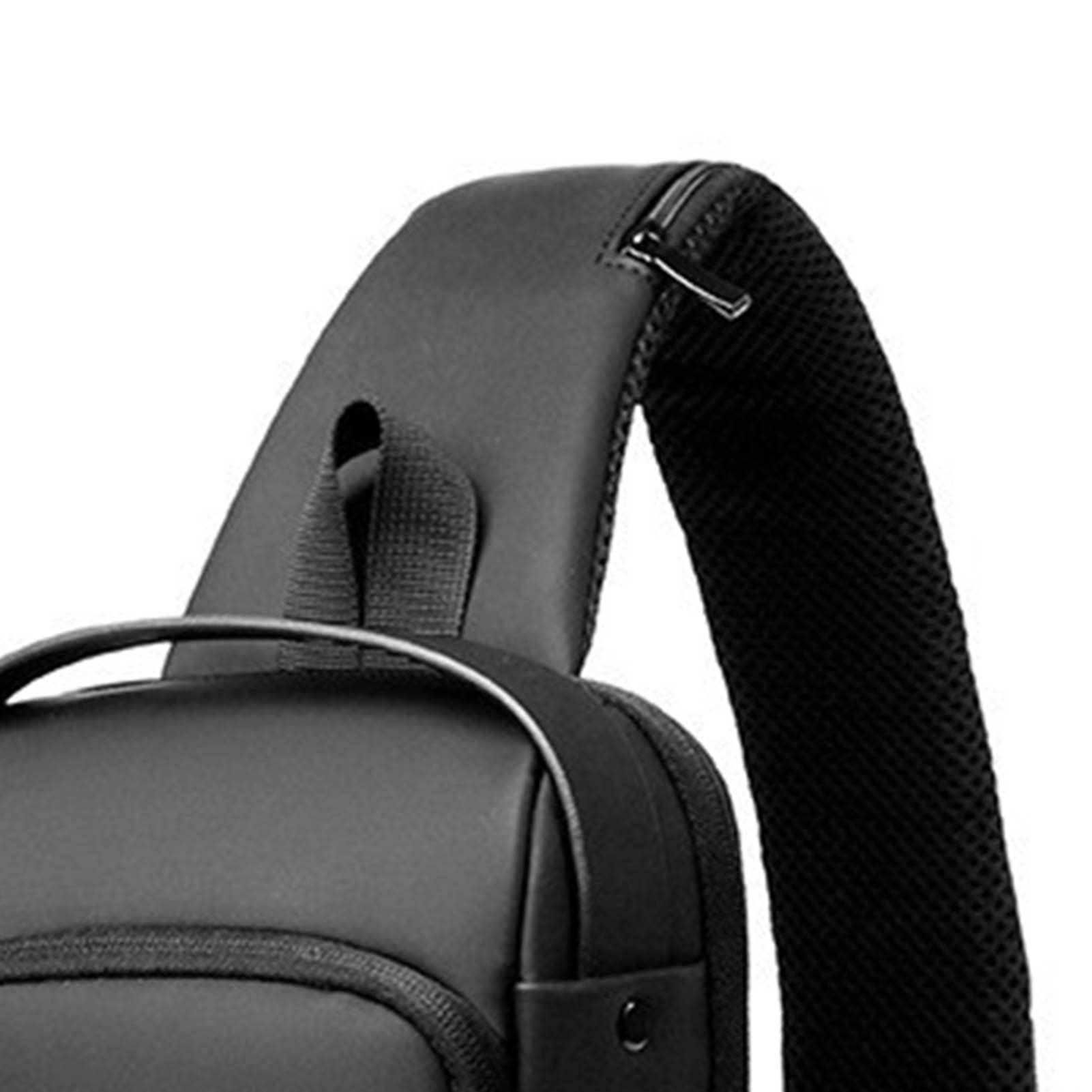 AMONIDA Borsa da Ciclismo, Borsa a Tracolla Antifurto di Grande capacità in Tessuto Oxford per Uomo (#3)