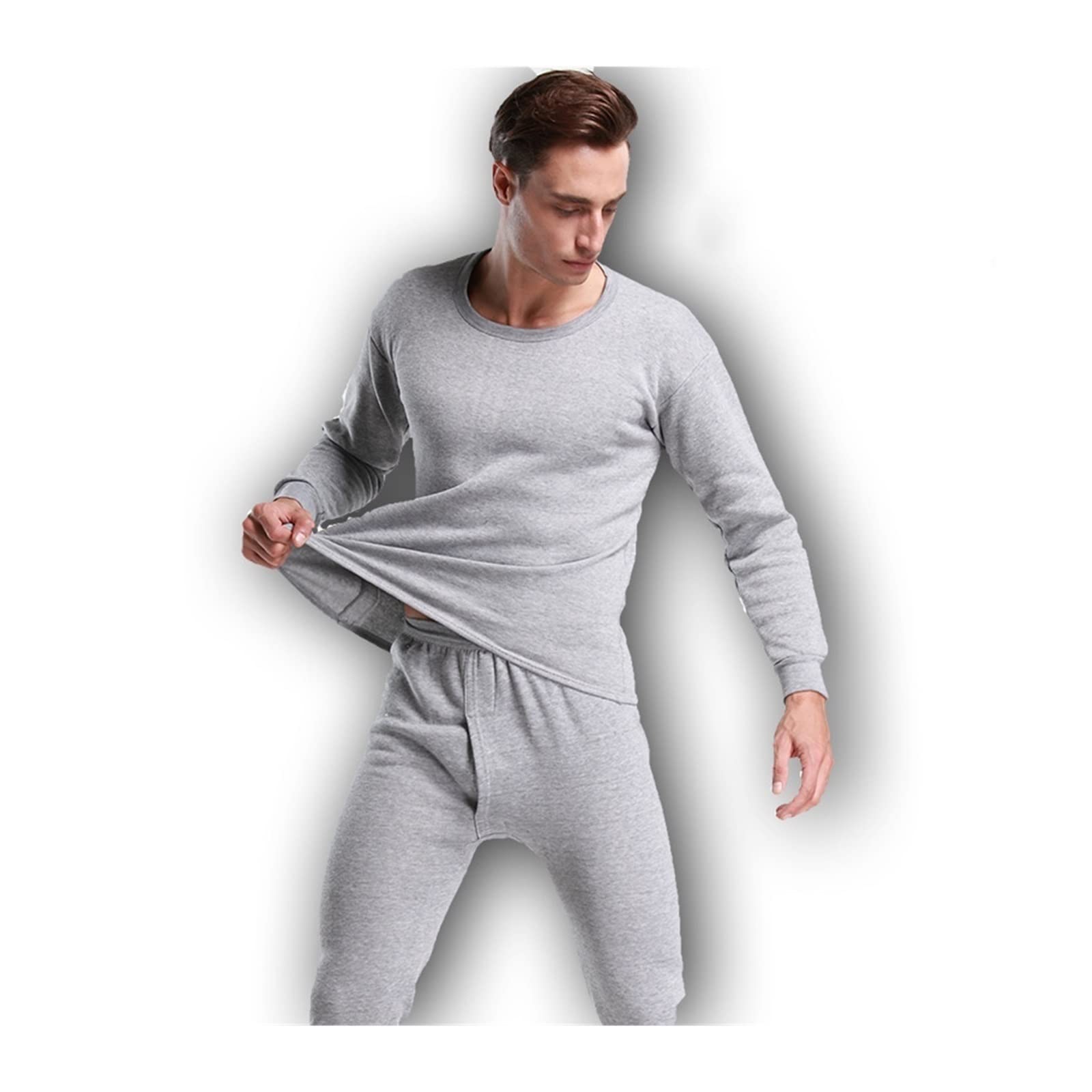Ropa Interior Térmica para Hombre Long Johns para El Invierno Grueso Thermo Conjuntos De Ropa De Invierno De Los Hombres Mantener Caliente Térmica