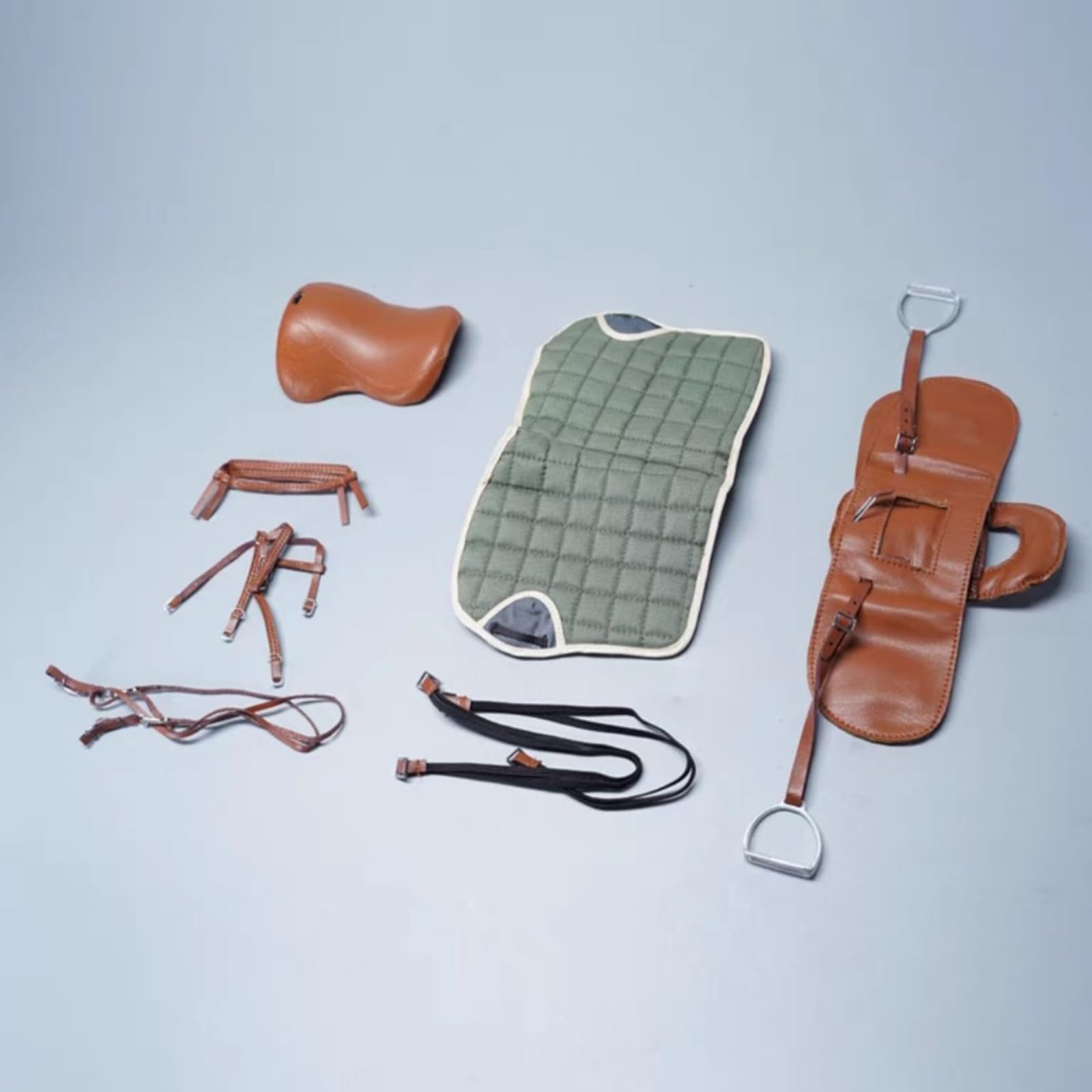 Realistyczny model konia w skali 1/6 dekoracja domu figurka biurowa uchwyt ozdoba do zestawów do zabawy i ozdoby na biurko (koń kleszcz)