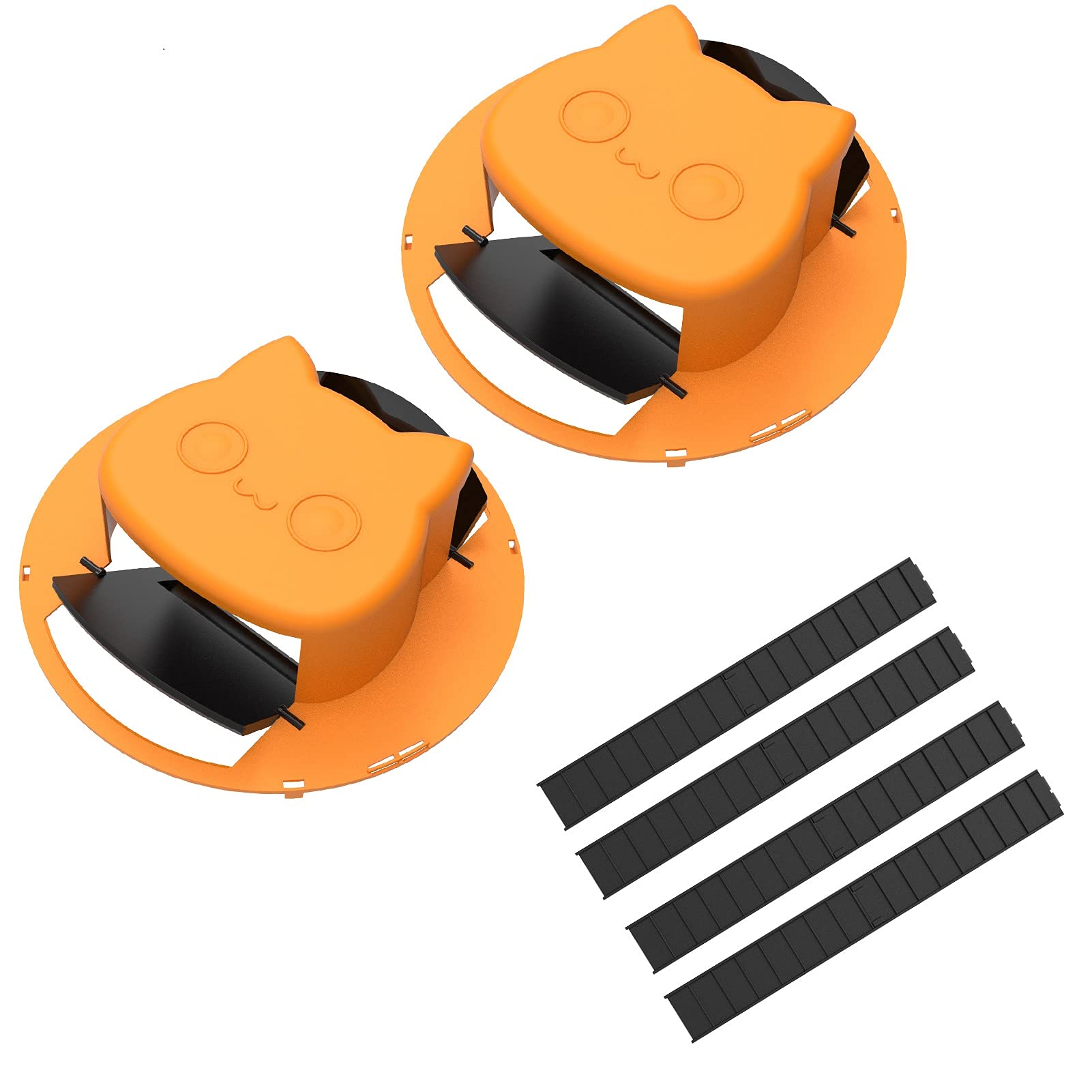 AOLIGE 2Pcs Bucket Lid for 5 Gallon Bucket, Yellow