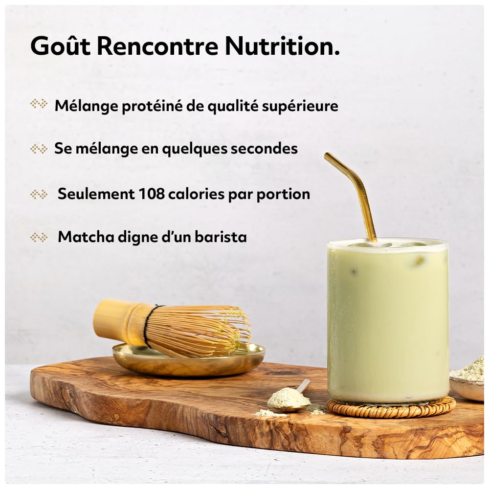 Protein Works | Iced Protein Matcha Latte - Gold, 33 Portions, 1kg