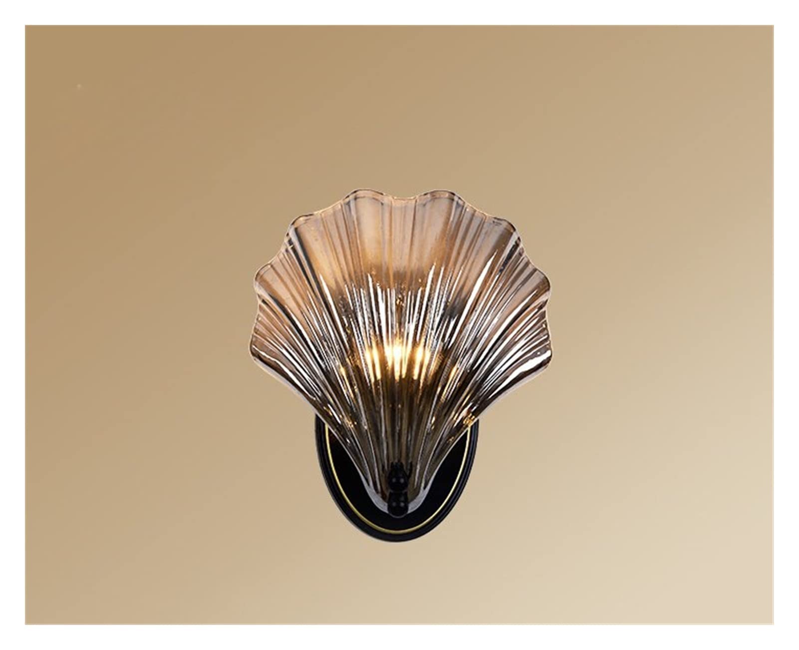 Lustre moderne en cristal doré pour plafonds bas et petits espaces