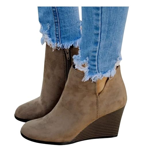 winter boot wedges