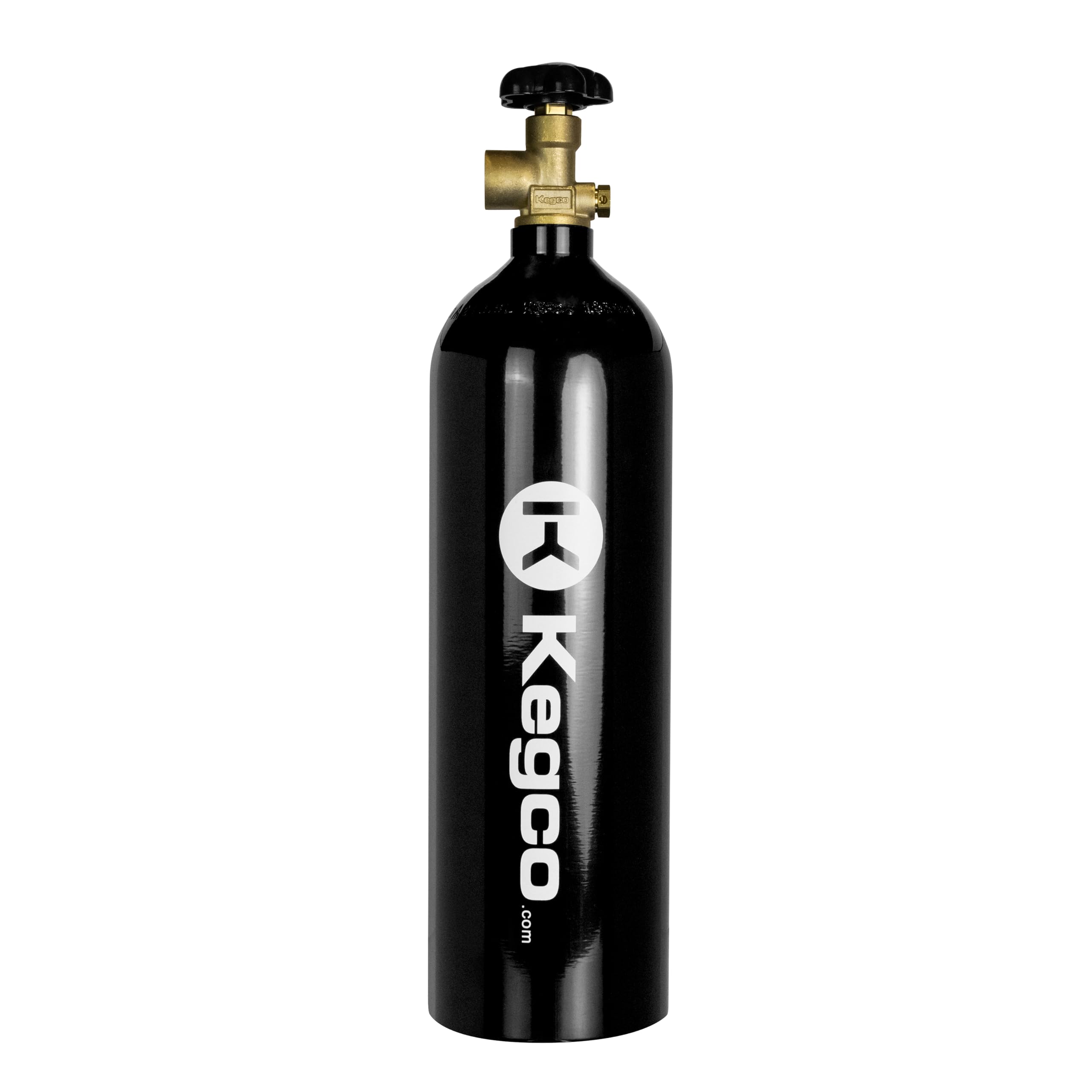Kegco 22 Cu. Ft. Nitrogen Air Tank - High Pressure Aluminum Gas Cylinder
