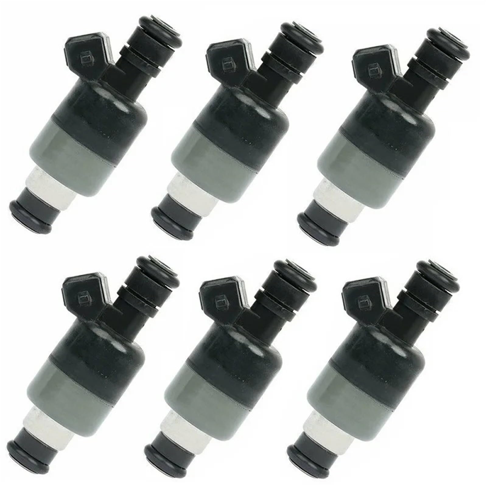 Dysza przepływu paliwa 6 szt. wtryskiwaczy paliwa pasujących do Daewoo Lanos 1999 2000 2001 2002 1.6L 17109450 FJ10624