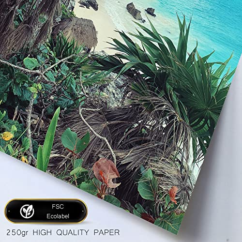 Nacnic, 6 sets of photography Prints Mexico in colour, Artistic and modern printing poster to frame, Mural Decoration - Image 3