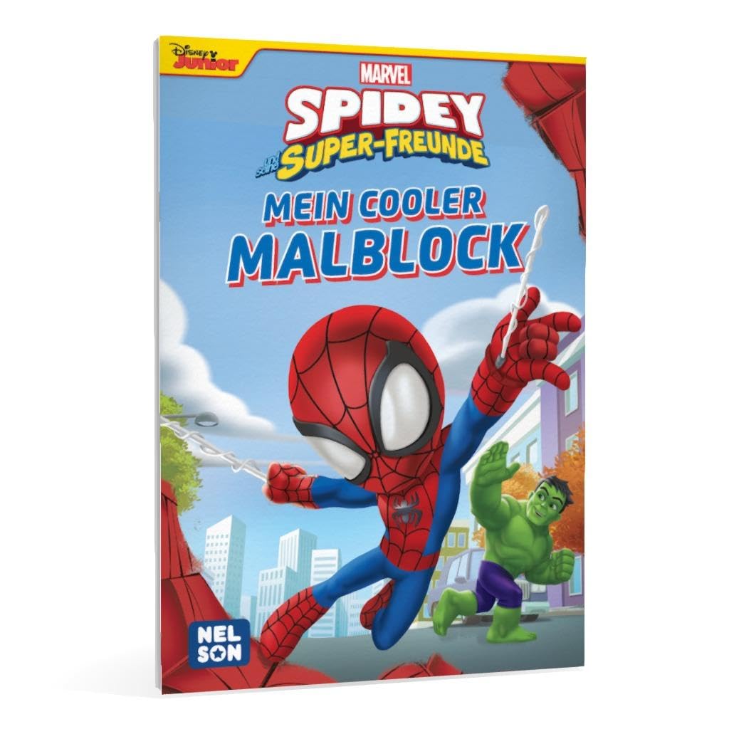 MARVEL Spidey und seine Super-Freunde: Mein cooler Malblock: Malblock