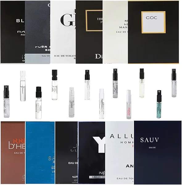 Men’s Fragrance High End Designer Cologne Samples Set for Men Travel Size Perfume Gift Set (12PCS)