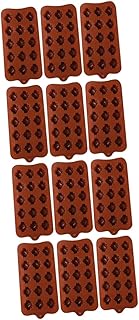 NOLITOY 12 Peças Molde De Folha De Bordo Molde De Muffin Molde De Doces De Ação De Graças Moldes De Abóbora Moldes De Folhas De Silicone Molde De Silicone Para Doces Velas De Gelo Fazendo