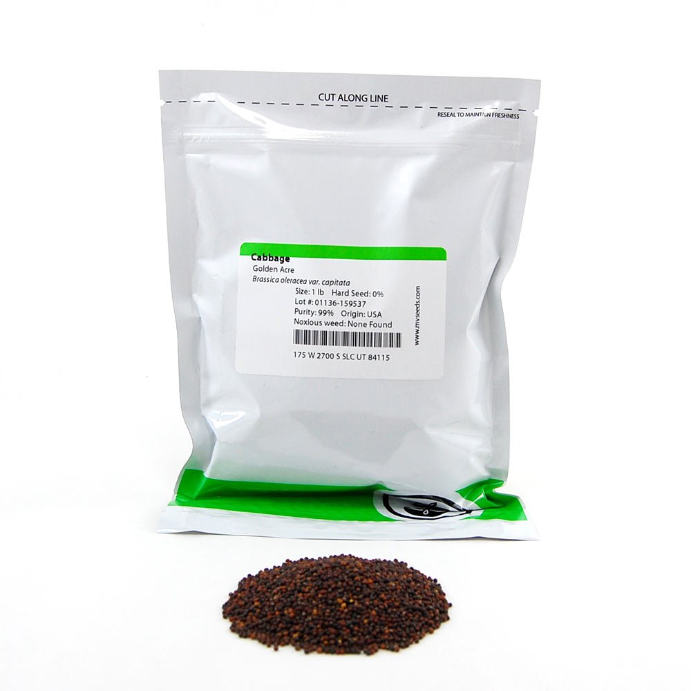 Mountain Valley Golden Acre Cabbage Seeds