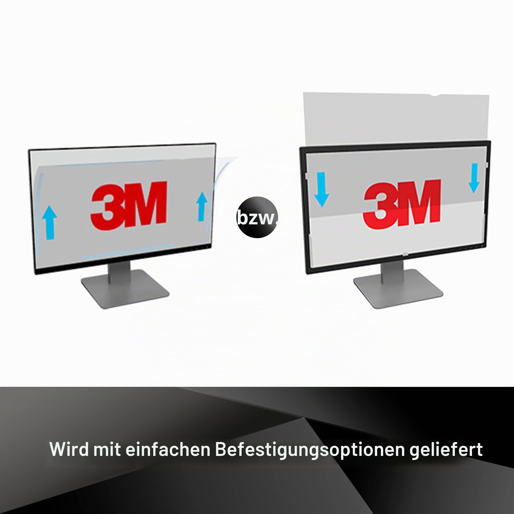 3M Blickschutzfilter für 24in Monitor, 16:10, PF240W1B