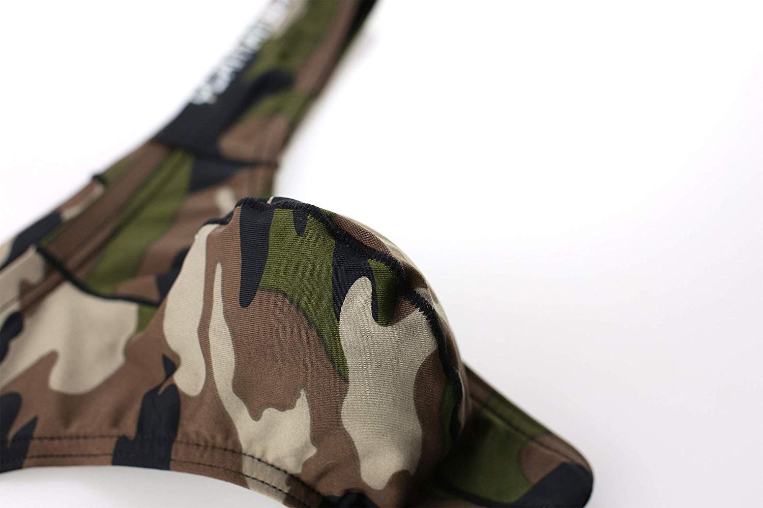 Buy CSMARTE Men's Cool Camouflage Thong Underwear,Hot Low Rise Men's