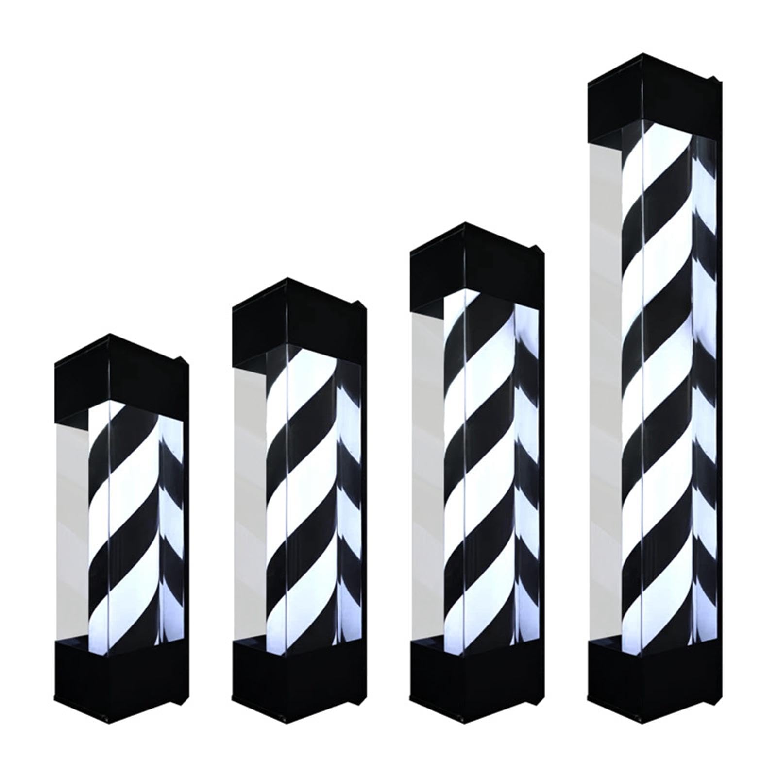 Barber Pole Light Barbershop Light Hairdressing Stick Pet Classic Wall Mount M|-image-32