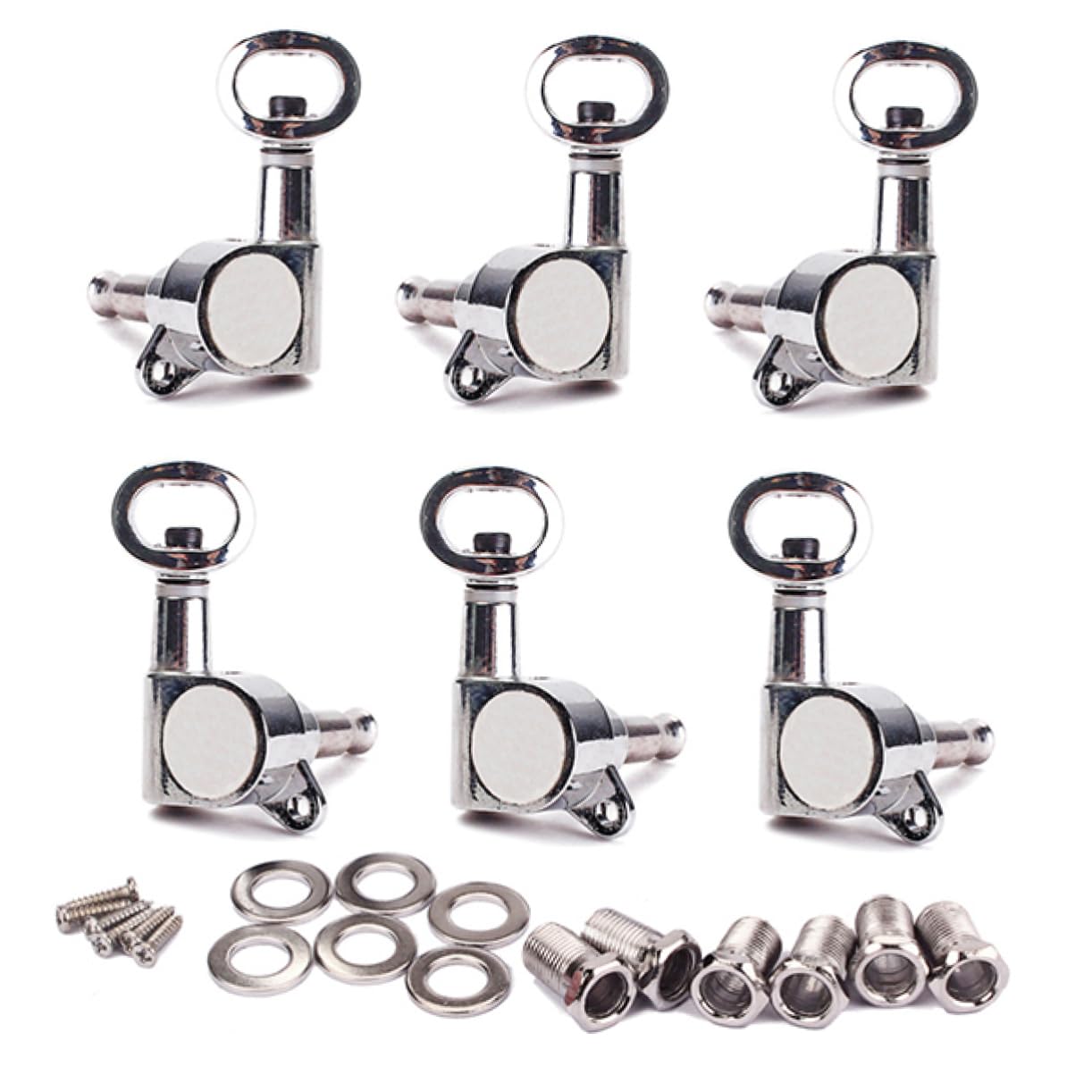 SUPVOX Guitar Tuning Pegs Machine Heads Electric Guitar Tuners with Washers Screws Compatible with