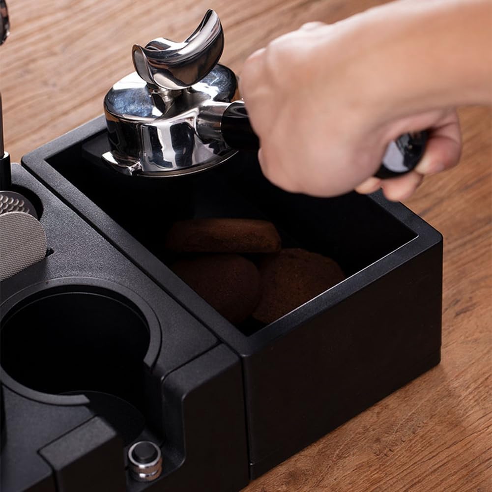 Wielofunkcyjny stojak na tamper do kawy espresso 51 58 mm tłoczenie stat narzędzie do kawy premium dla baristów akcesoria do espresso