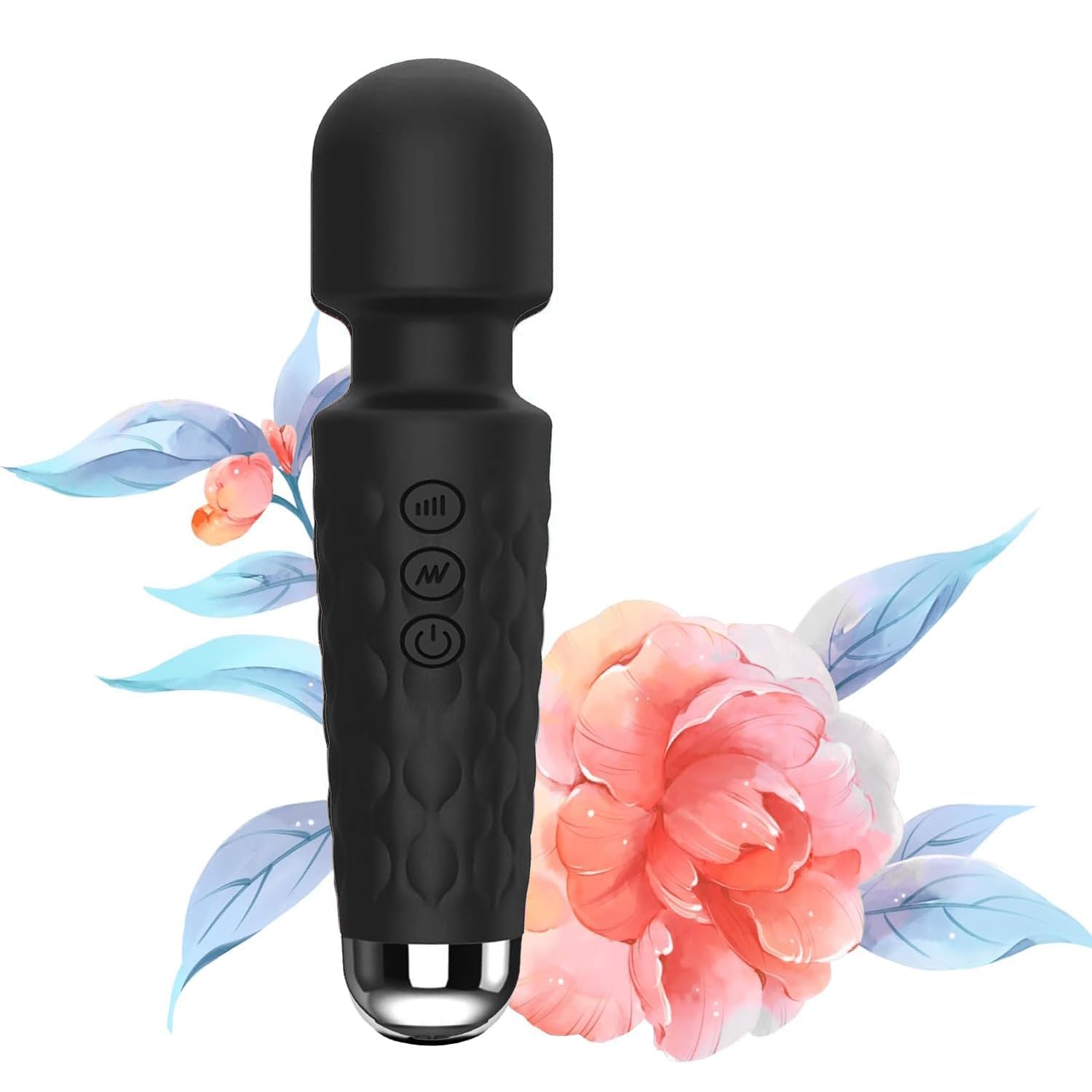 ROMINO Personal Massager for Women and Men, Full Body Electric Massager, 8 Vibration Speeds and Patterns, USB Rechargeable Handheld Massager, Waterproof, Medical Grade Silicone (Multi) (B0CX5HF58W) Amazon Price History, Amazon Price Tracker