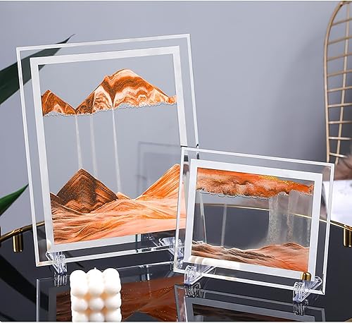 Miniatura 6 de HY HAOYING ITTA - Imagen de arte de arena en movimiento, arte de arena dinámica 3D, movimiento líquido, visión de arco iris, imagen de arena,