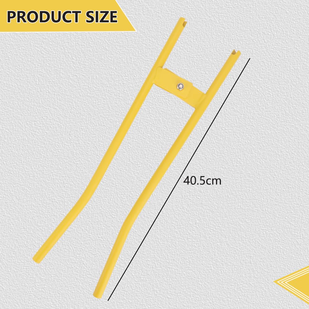 Regolatore freno a tamburo Regolatore 890 LT890 Strumento per molle freno camion Perno di ancoraggio Molle Installatore Parti di ricambio regolabili Giallo