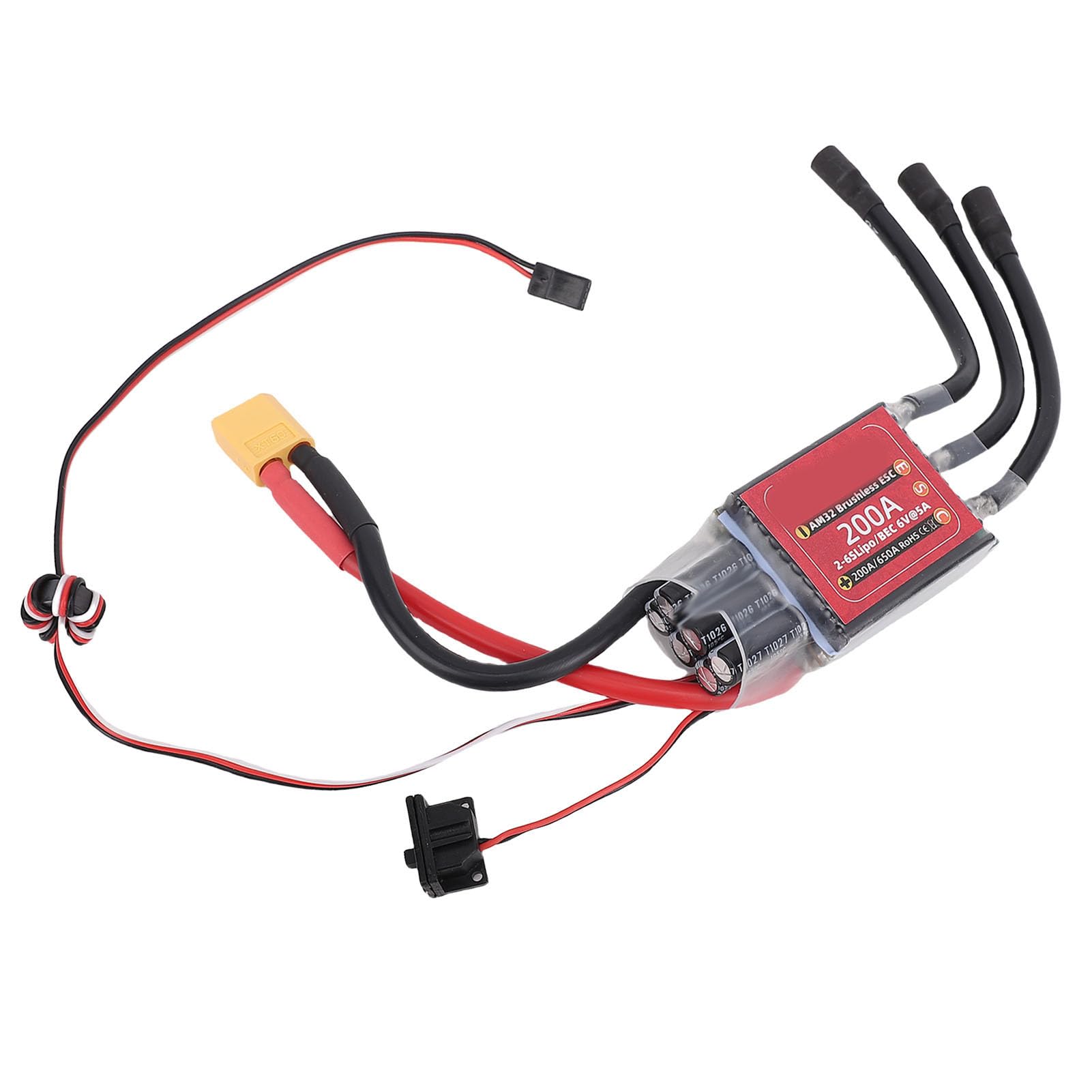 Zunate 200A Bezszczotkowy Regulator Obrotów do Samochodu RC