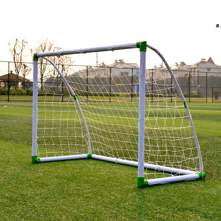 Ktaxon Soccer Goal 6x4/8x6 Portable Soccer Nets, Easy to Assemble PVC Frame, Design for Backyard Practice and Fun for Teens & Adults, Waterproof