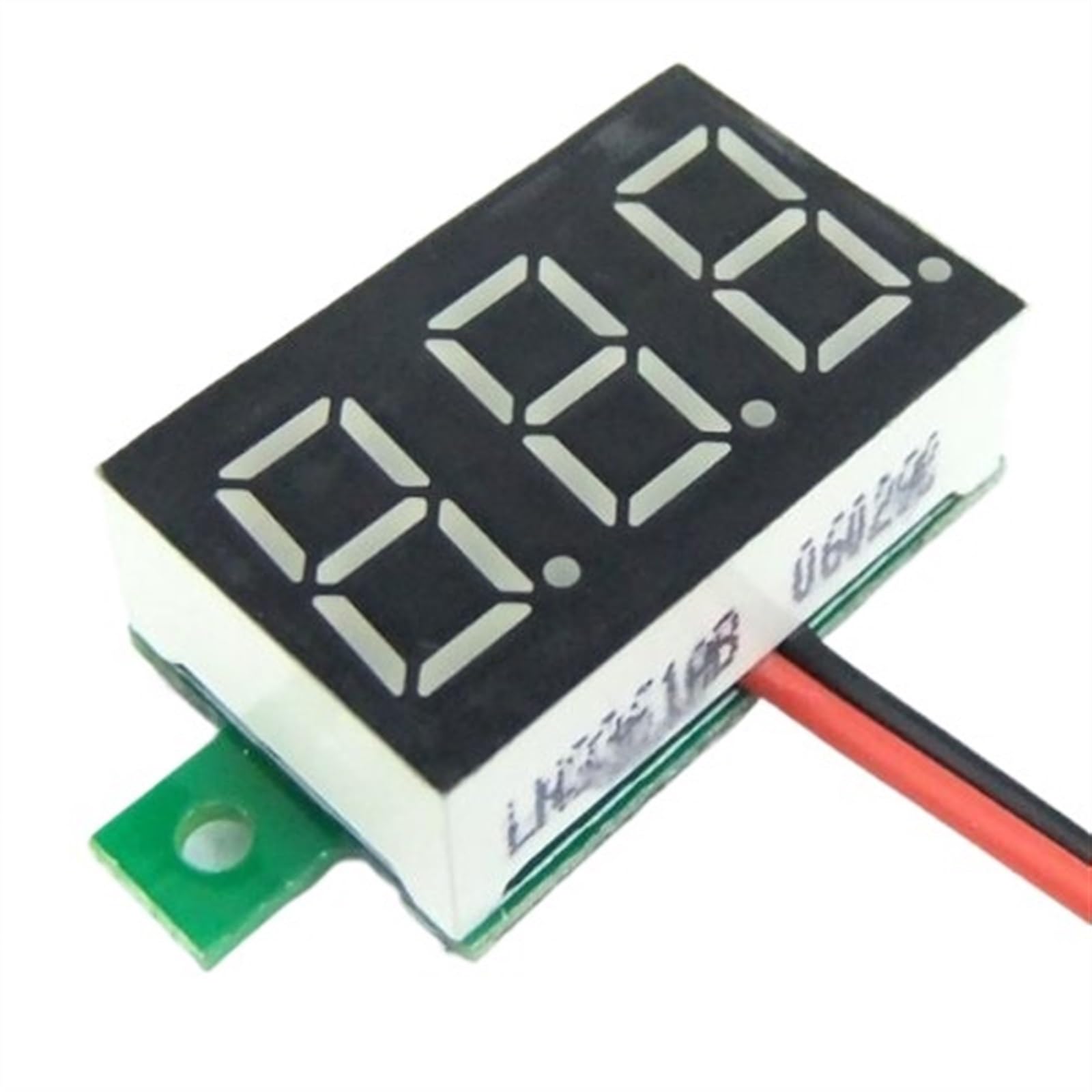 0.36 inch Digital Voltmeter DC 0-100v 3 bits Red LED Mini Display Module Panel Voltage Meter Voltmeter Car Tester Detector