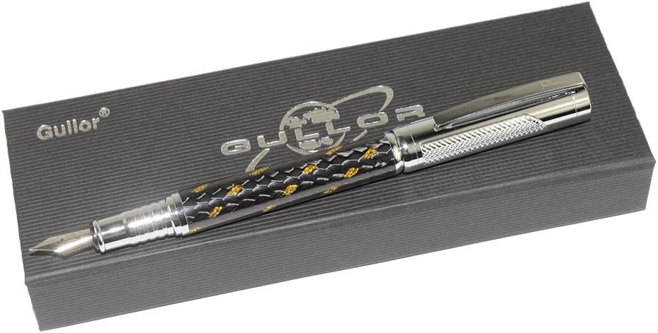 Gullor Advanced Fountain Pen Purple Wave Pattern 2030 smooth nib