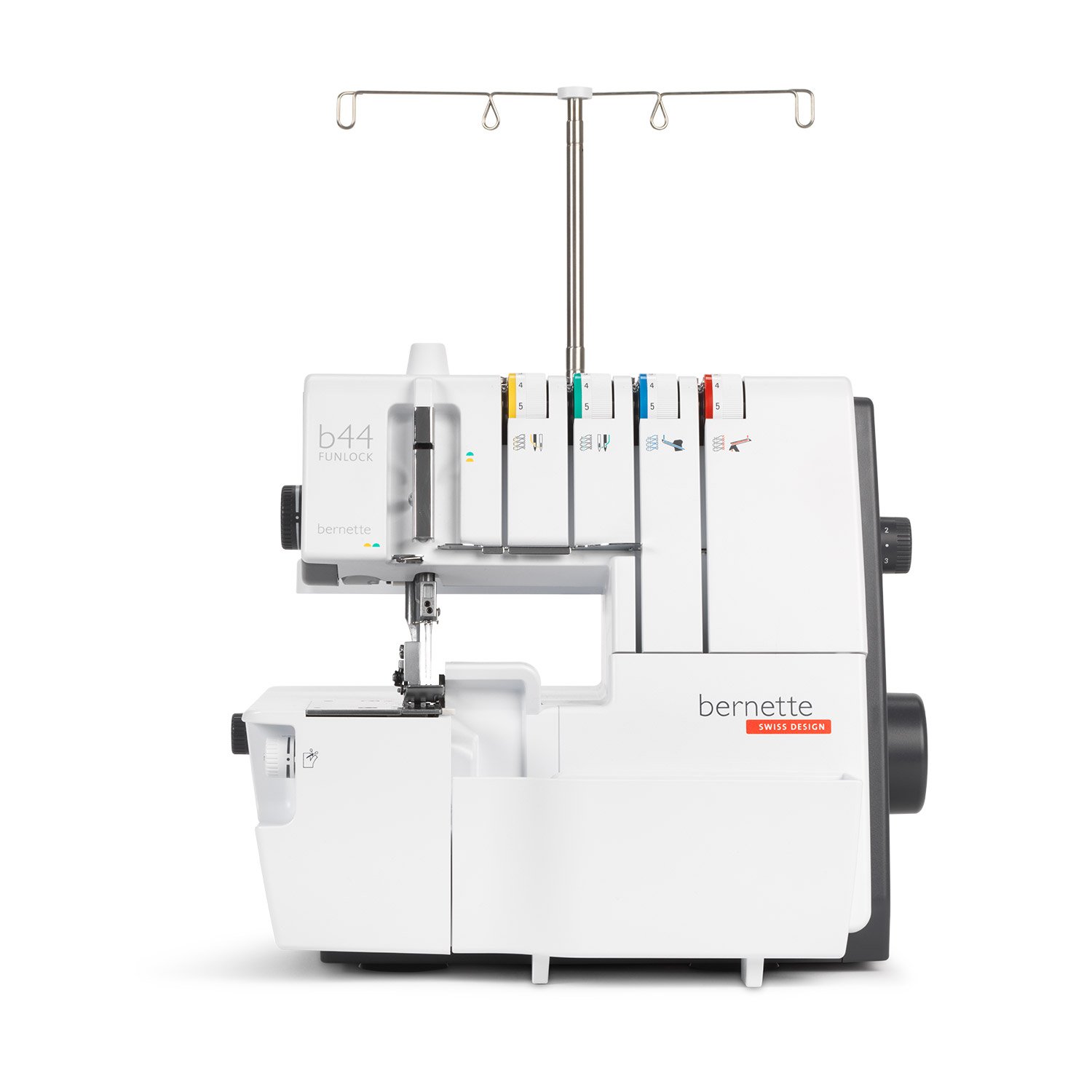 Bernette 44 Funlock | La máquina de overlock económica para principiantes incluye 15 puntadas