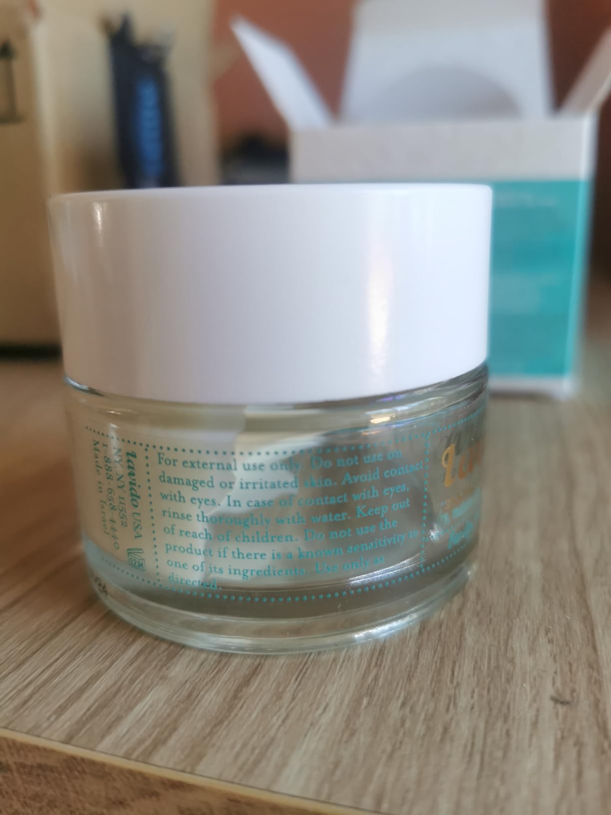Lavido - Natural Age Away Replenishing Facial Cream | Firm, Hydrate + Repair Dry, Mature Skin (1.69 oz | 50 ml)