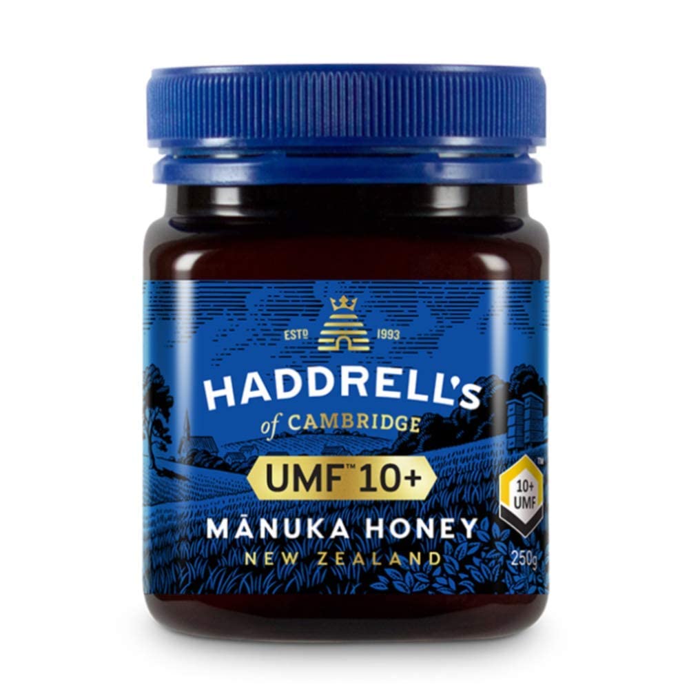 Haddrell's of Cambridge | Miel de Manuka MGO 250+ (UMF 10+) | Miel Pur de Nouvelle-Zélande | 250 g