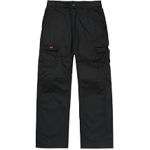 Caterpillar FR Cargo Work Pants for Men Made from Breathable Fire Resistant 9 oz. Cotton Blend with Ample Storage; FR and EH