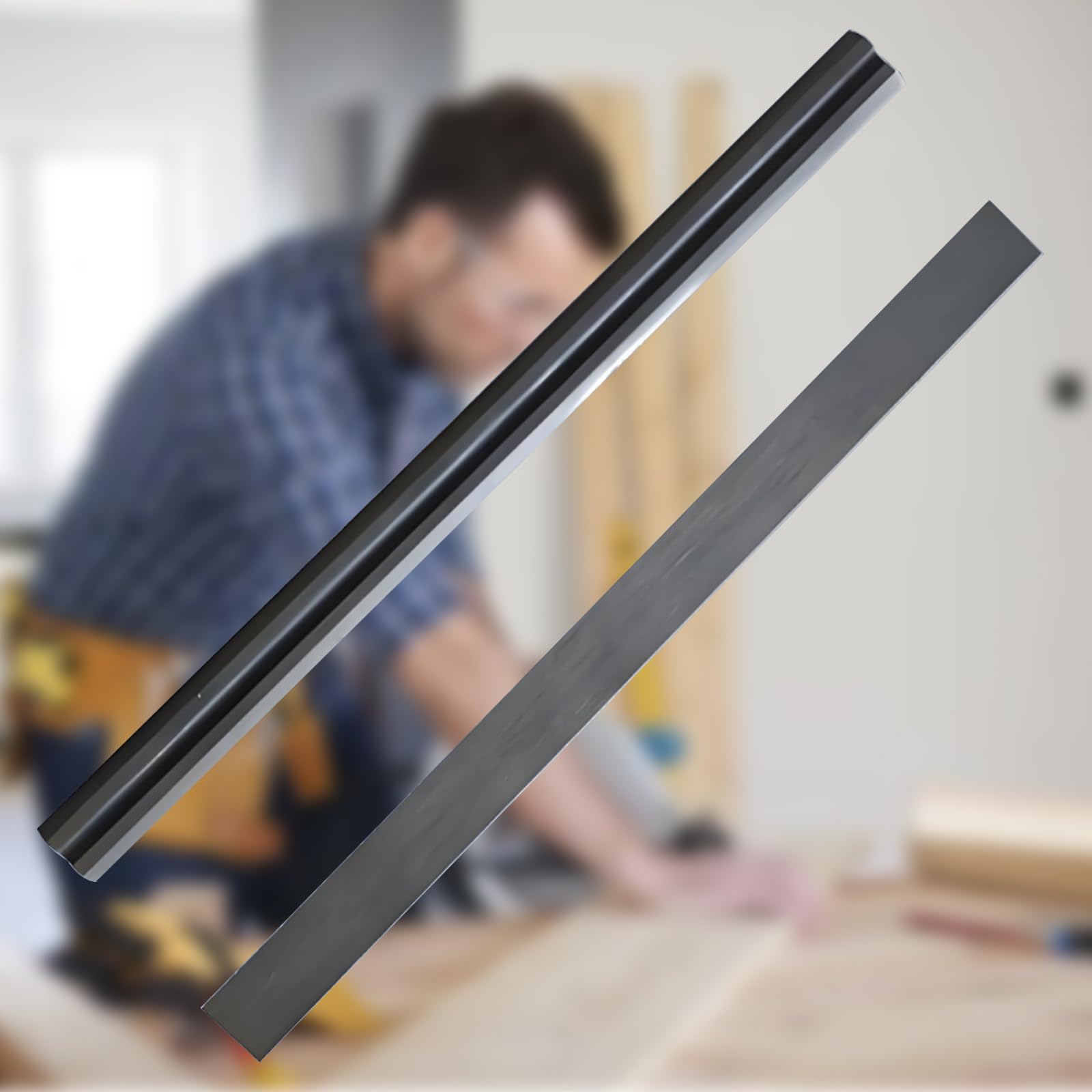 GIONAR 10 lame per piallatrice da 82 mm, lame reversibili per pialla, materiale in acciaio rapido, per pialle Makita Black & Decker Bosch DeWalt Trend Elu ecc.