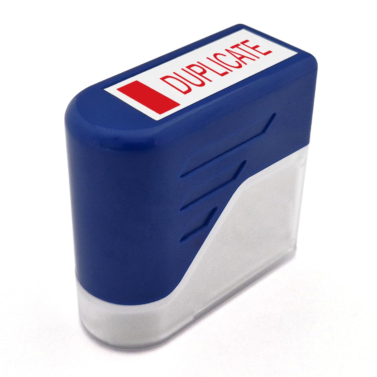 Swift Red Duplicate Rubber Stamp Self Inking Bold Ink Text Business Office Self Stationery Inking Kit Document