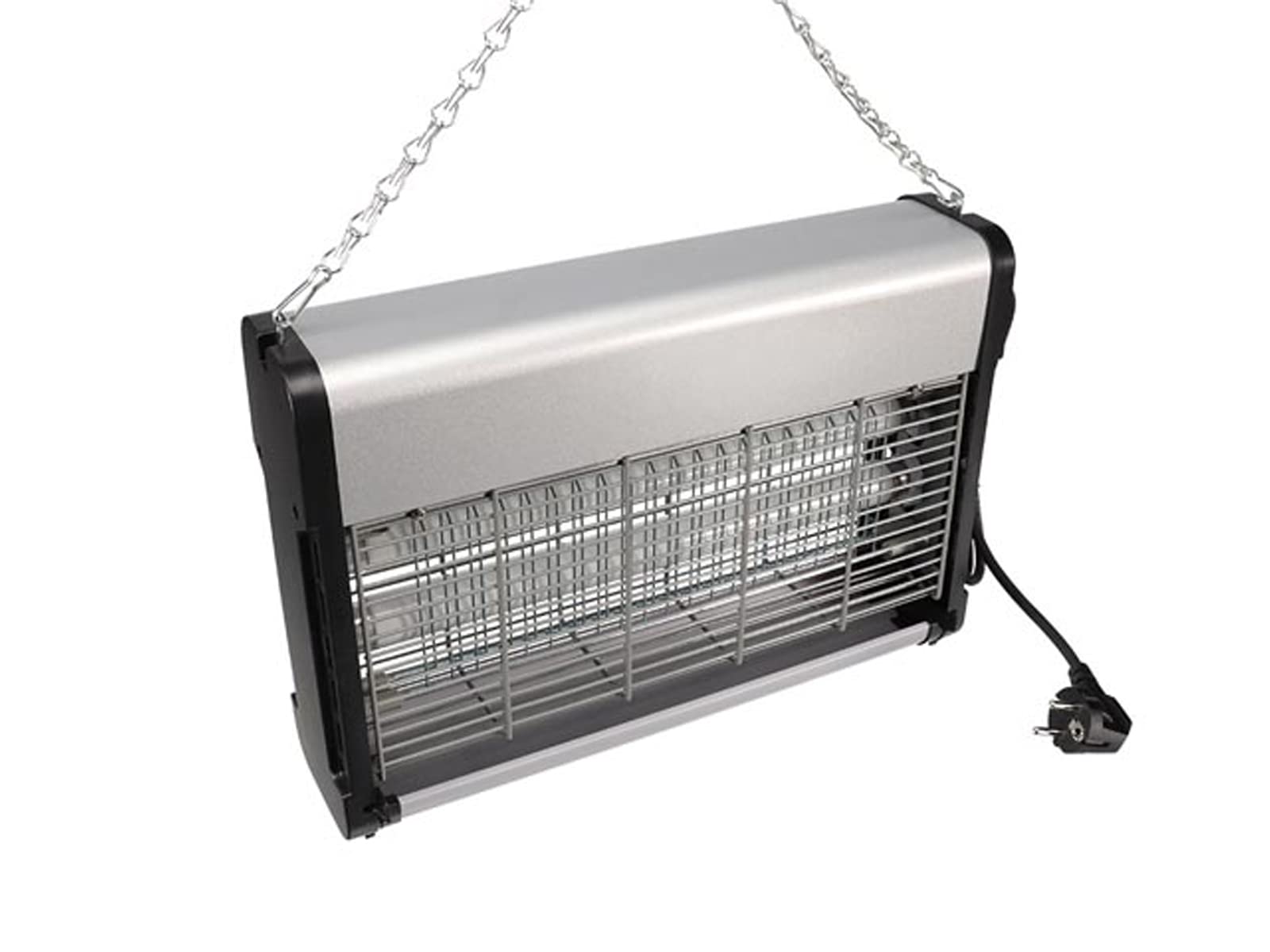 2er Set elektrische Stechmückenfallen Insektenvernichter mit UV Licht 2x 10W, Lampen für Räume jeweils 80m²
