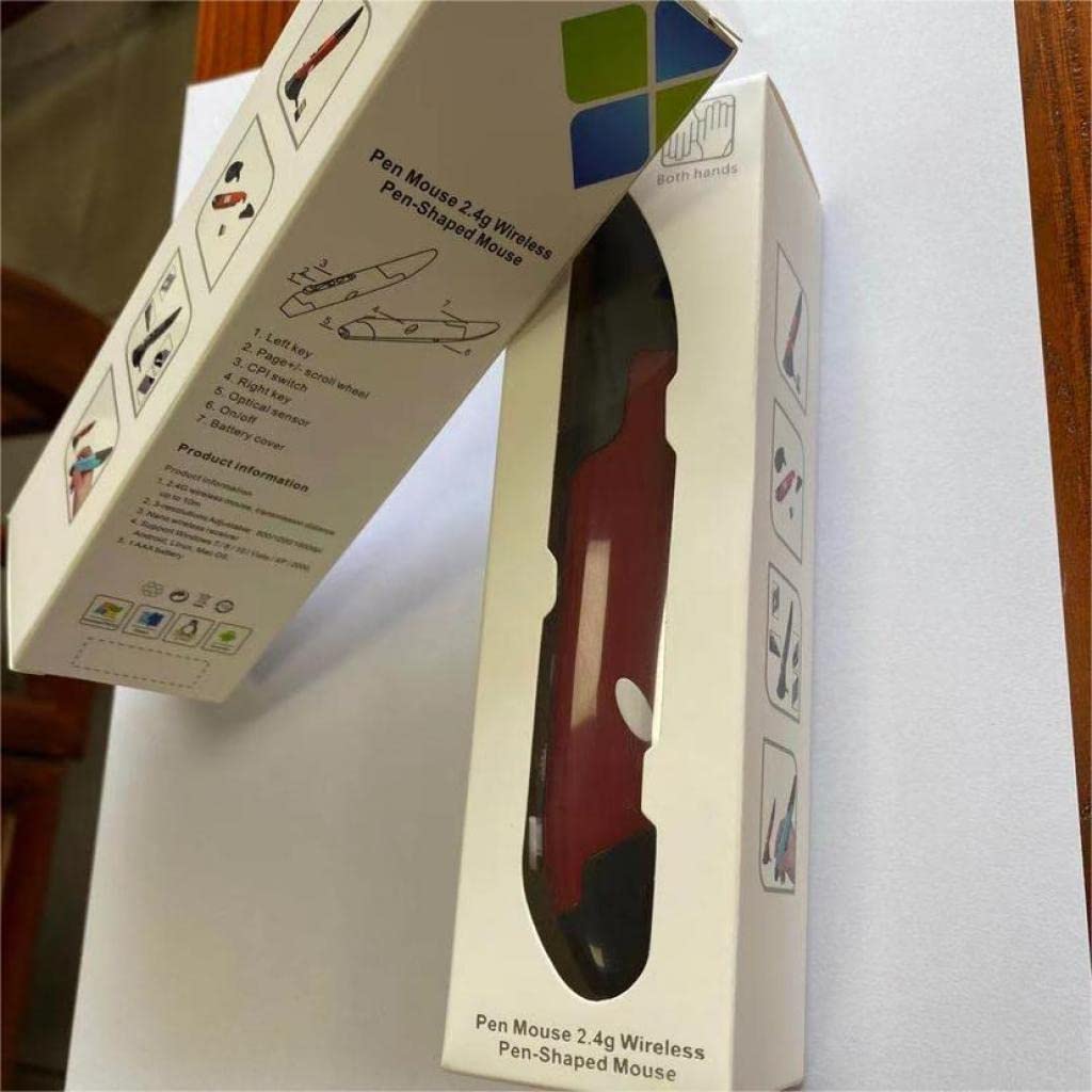 2.4G Wireless Mouse Pen Handwriting for Notebook Phone Laptop Red-image-11