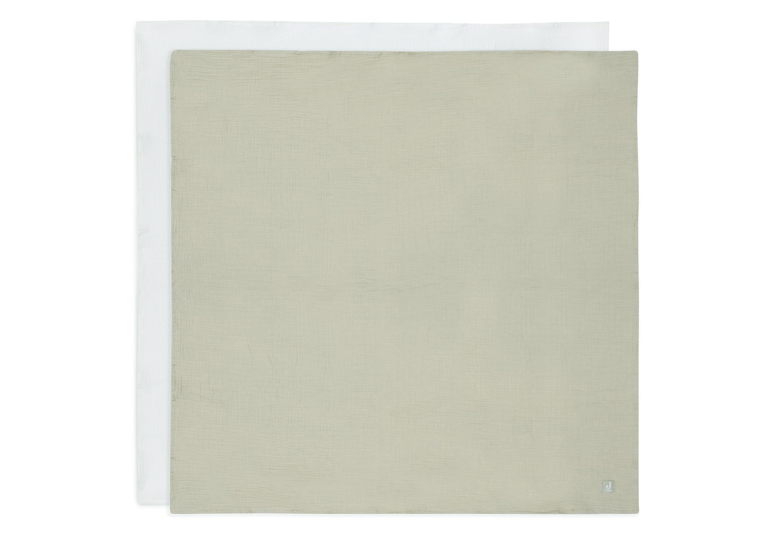 Jollein Mousseline babydoek, spuugdoeken voor baby's, 3 stuks, 70 x 70 cm, 100% katoen, Oeko-Tex gecertificeerd
