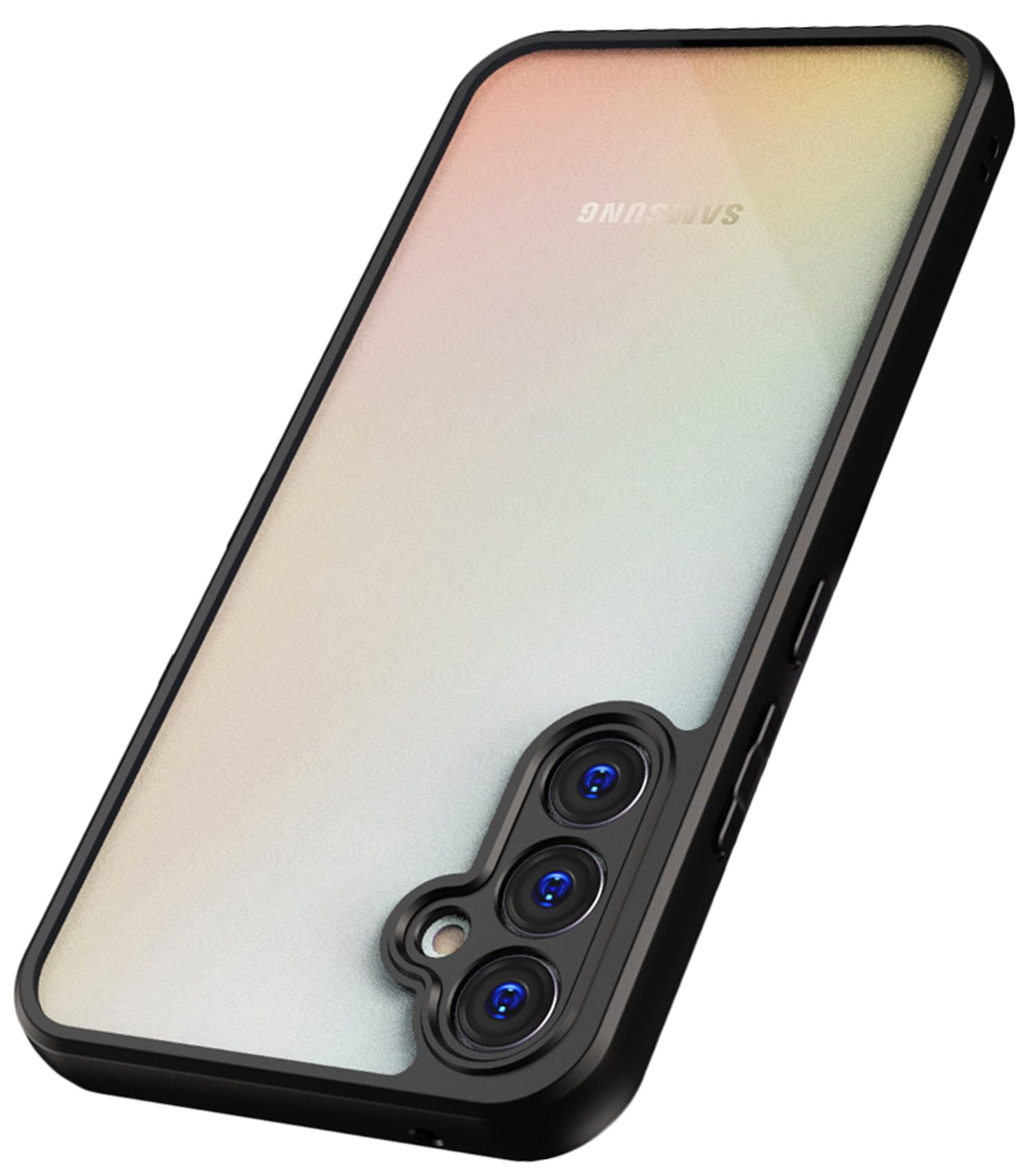 Kapa Hawkeye Clear Back Cover for Samsung Galaxy A54 | Camera Lens Protector Shockproof Slim Clear Case Cover (Black Sides) (B0CSFB36T4) Amazon Price History, Amazon Price Tracker