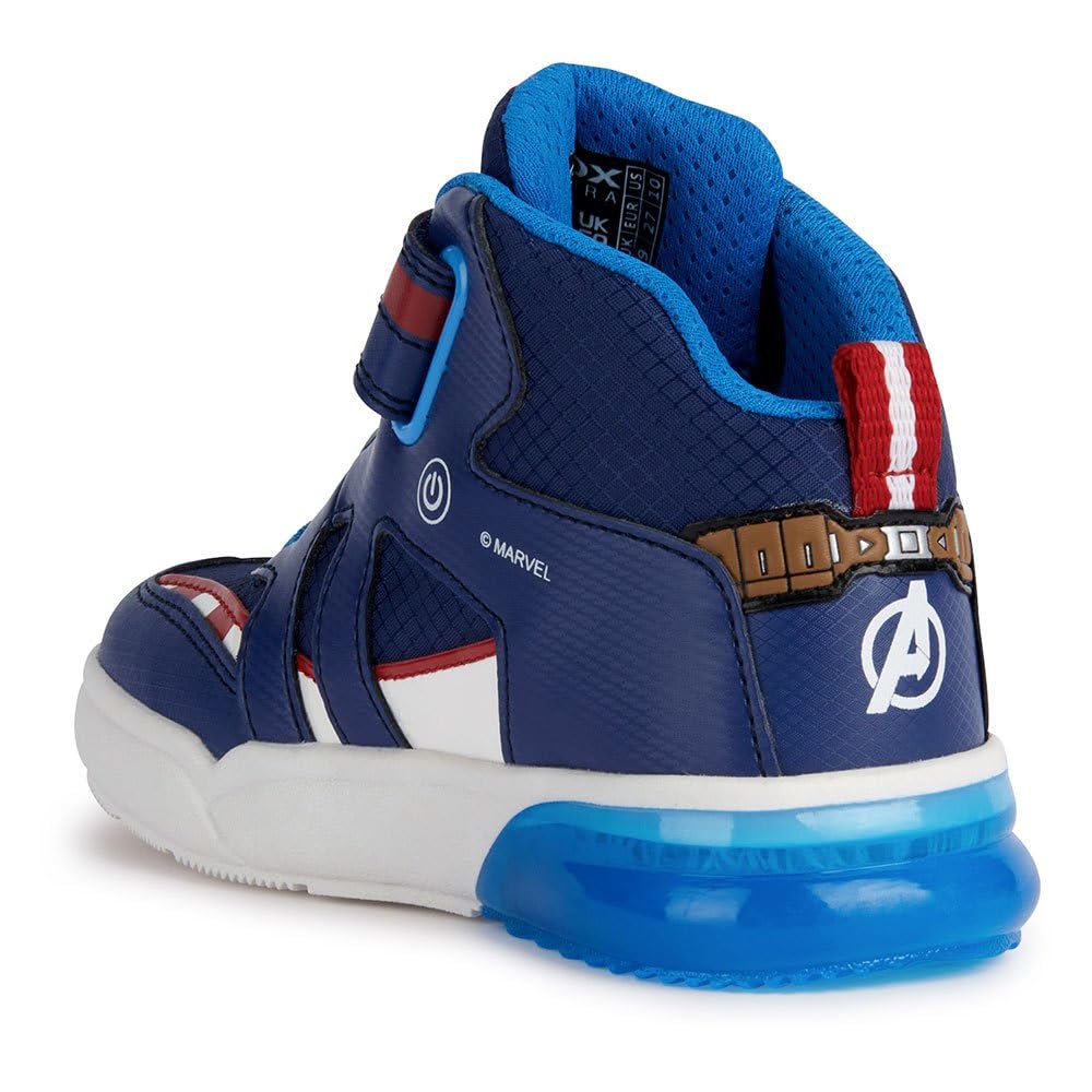 Geox J Grayjay Boy, Zapatillas Niños