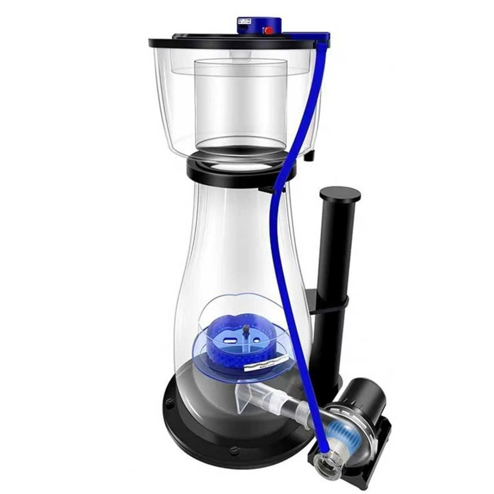 Générique Écumeur De Protéines for Aquarium d'eau De Mer, 1200 L/2000 L/3000 L/4000 L, 10 Niveaux De Débit Réglables, for Une Filtration Efficace Et Une Meilleure Qualité De l'eau.(3000L)