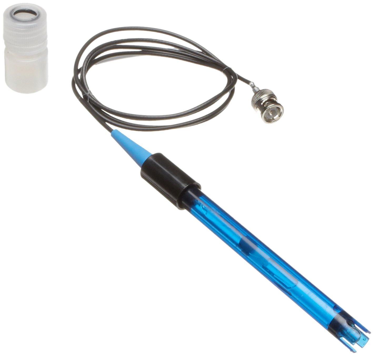 WD-35805-05 12mm Single-Junction Epoxy Body Gel-Filled pH Electrode, Standard, 0 - 14 pH Range