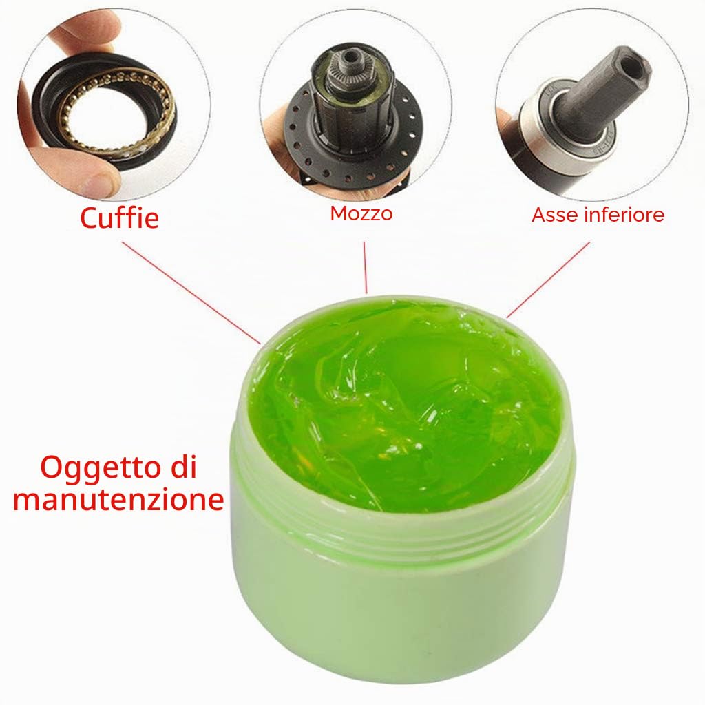 Grasso professionale per cuscinetti, mozzo della bicicletta e riparazioni, lubrificazione per pedali