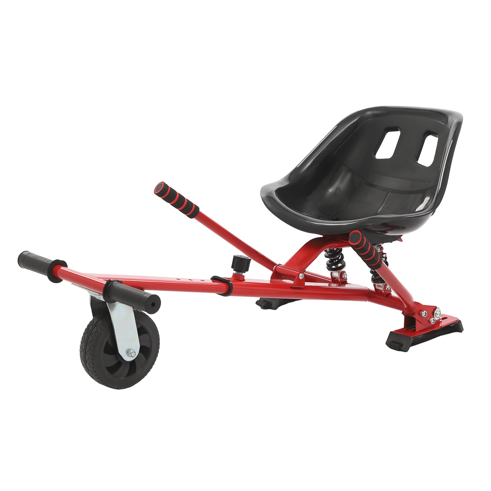 Sedile regolabile Hoverboard, fissaggio universale per scooter di bilanciamento da 6,5 a 10 pollici, accessorio Gokart per bambini e adulti, rosso