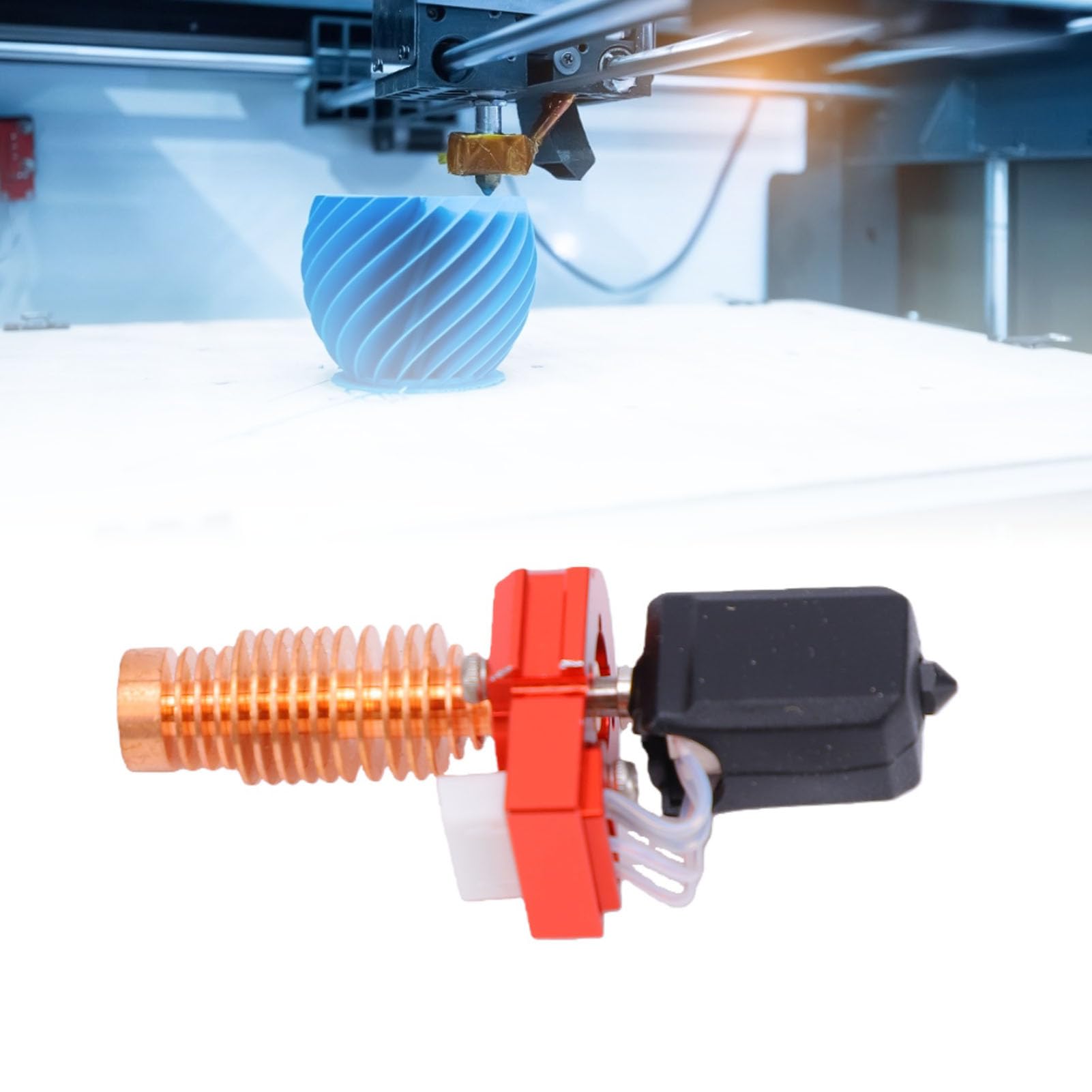 4 Stück Hotend Ersatz, 24V Ganzmetall 8 Schlüssel