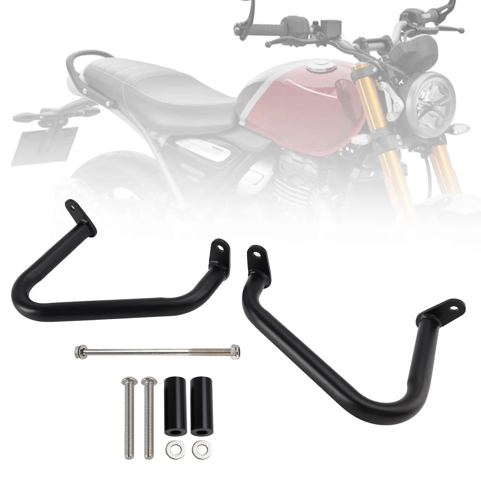 Dla Triumph Speed ​​Scrambler 400 2024-2025 Zderzak Osłona Silnika Pasek Awaryjny Zderzak motocyklowy