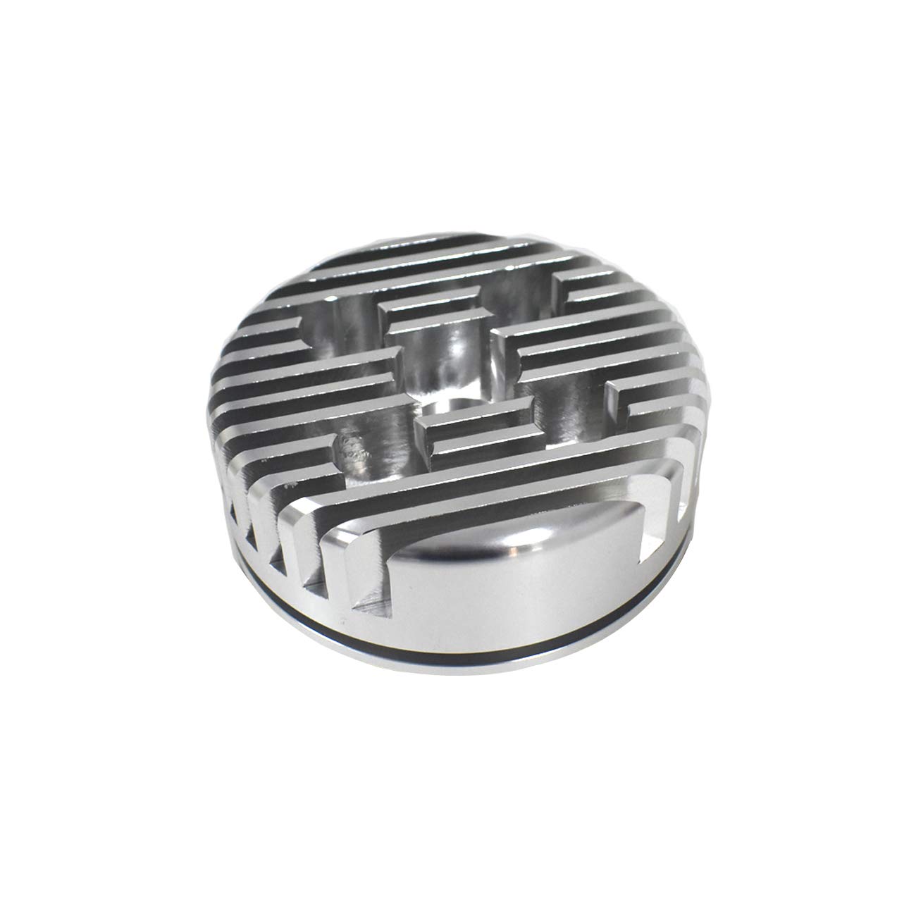 JRL CNC Tête de cylindre pour moteur Racing 66cc/80cc (Argent)