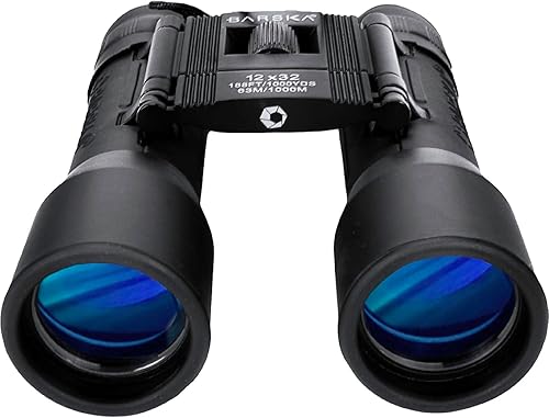 Vista 20 de Barska Lucid View Compact Binoculars – Fully Coated Roof Prism, Center Focus, Lightweight Outdoor Binoculars for Bird Watching, Hiking, and Travel