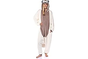 Nickelodeon Men's Avatar The Last Airbender Appa Hooded Union Suit Costume